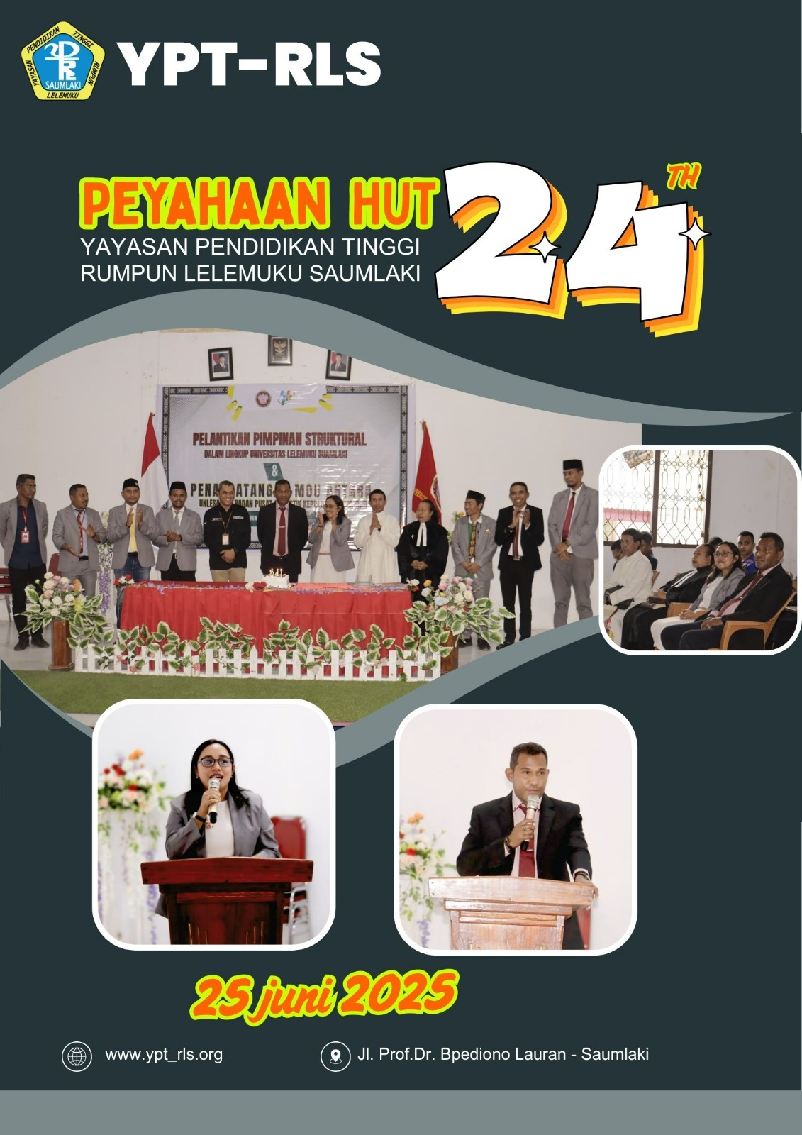 ” Dies Natalis YPT-RLS Ke_24 Tahun”