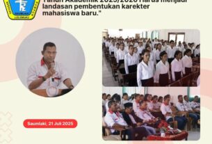 Arahan Ketua YPT-RLS : PKKMB UNLESA Tahun Akademik 2025/2026  Harus Menjadi Landasan Pembentukan Karakter Mahasiswa Baru